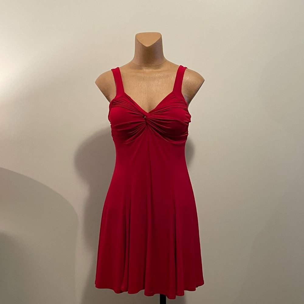 Jessica - red - mini dress - size 4P